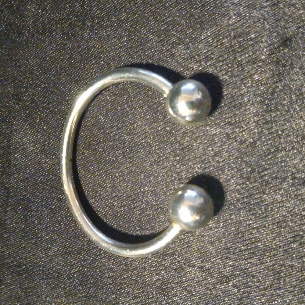 Bull ring key chain